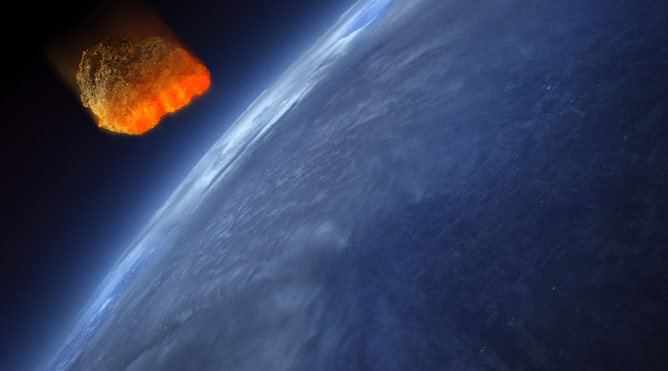 Az Apophis hőt sugároz, ennek következtében gyorsul, így akár már 2068-ra elérheti bolygónkat. / Illusztráció: Northfoto
