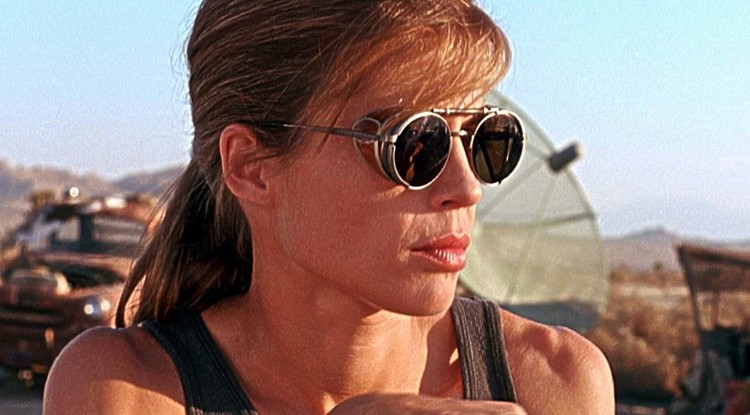 Linda Hamilton Sarah Connorként