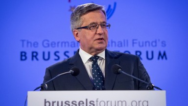 Komorowski: Polska nie jest obecnie gotowa, by wejść do strefy euro