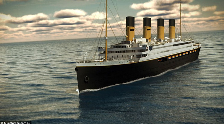 Két év múlva újra szeli a habokat a Titanic/Blue Star Line