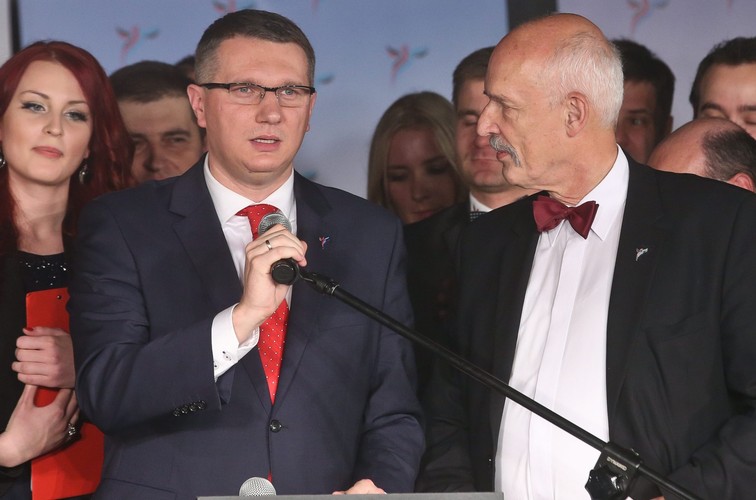 Przemysław Wipler i Janusz Korwin-Mikke