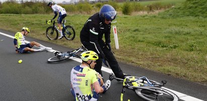 Fatalna kraksa na trasie prestiżowego wyścigu. Potrzebna była pomoc medyków [ZDJĘCIA]