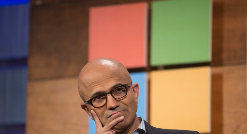 Microsoft CEO Satya NadellaStephen Brashear/Getty Images