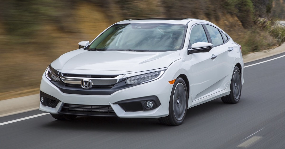 Спойлер honda civic 4d