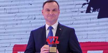 Prezydent Andrzej Duda odebrał tytuł "Człowieka Wolności"