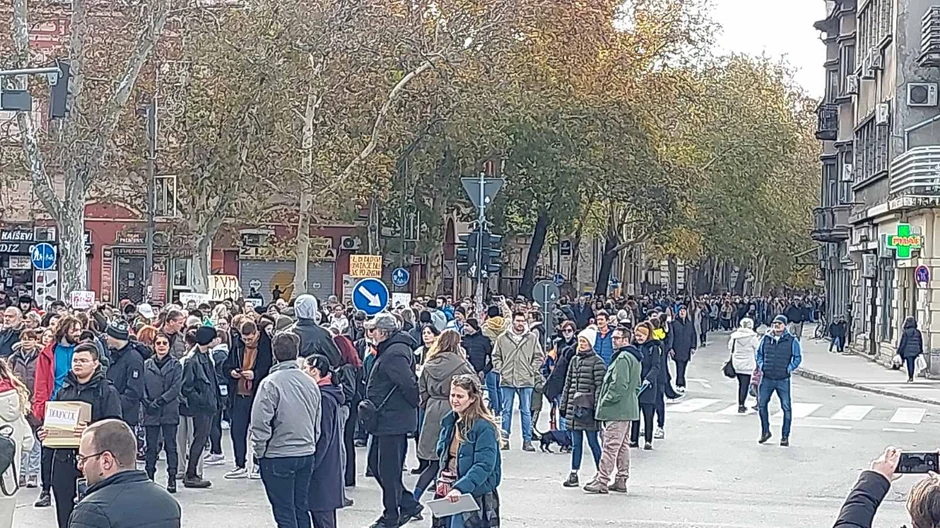 Protest Novi Sad