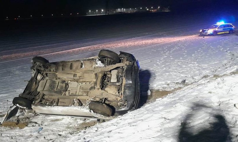 73-latek uciekał przed policją, doprowadził do wypadku