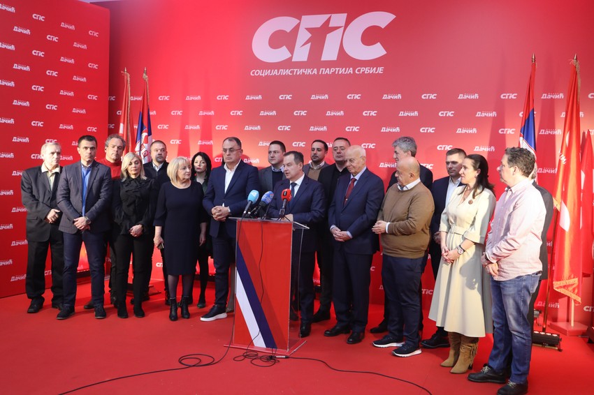 Izborni štab SPS Ivica Dačić