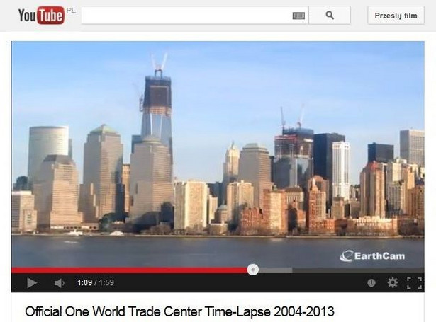 9 lat powstawania nowego wieżowca World Trade Center [WIDEO]