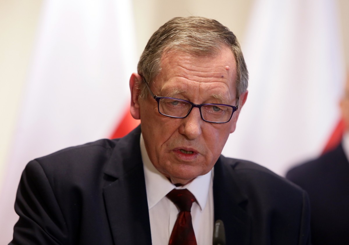 Minister środowiska Jan Szyszko