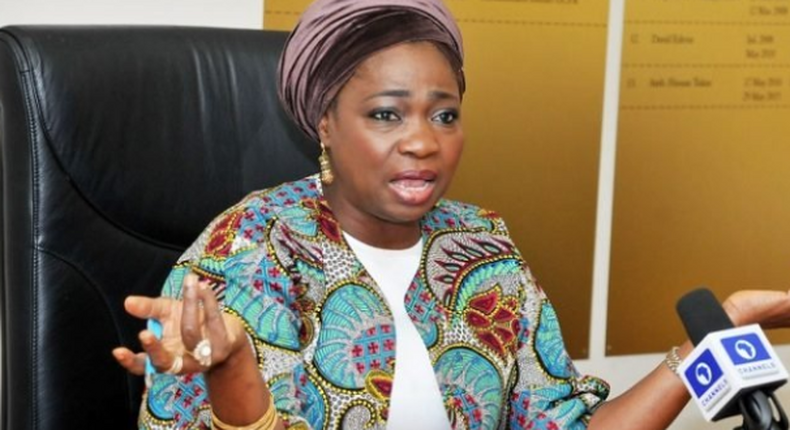 Abike Dabiri-Erewa accuses Communication Minister of ordering gunmen to throw out NIDCOM staff. 