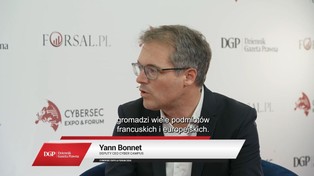 AI może pomóc w zapewnieniu cyberbezpieczeństwa - rozmowa z  Yannem Bonnetem z Cyber Campus podczas CYBERSEC CEE EXPO & FORUM 2024