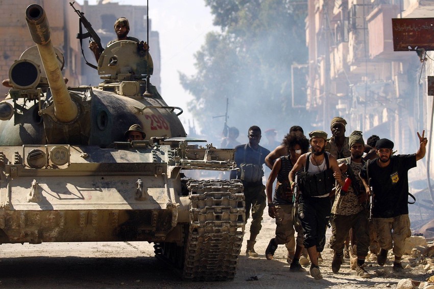 Pripadnici LNA u Bengaziju