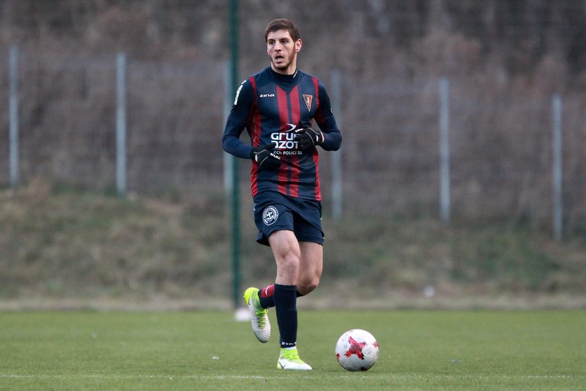 Pilka nozna. Ekstraklasa. Pogon Szczecin. Lasha Dvali. 23.01.2018