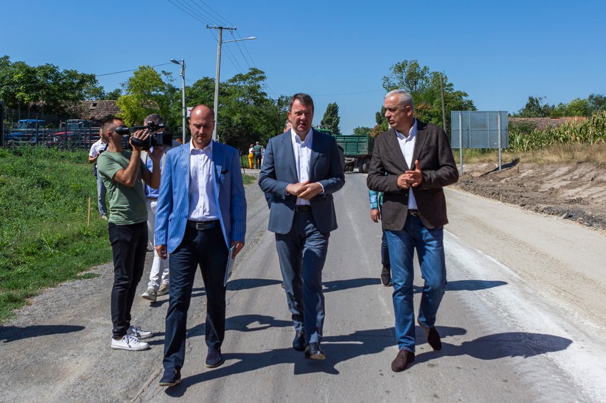 Mirović  i Bakić obilaze radove