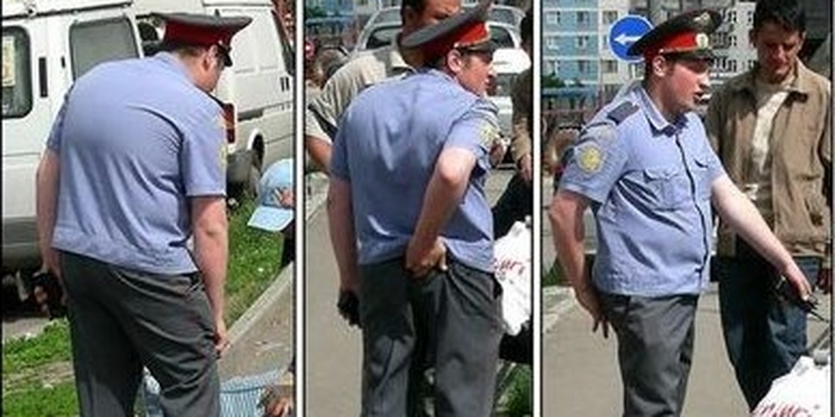 rosyjscy policjanci
