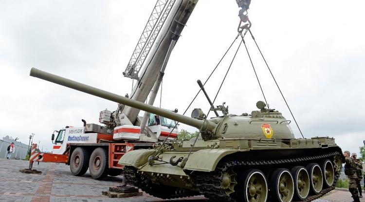 A T-54-es modell még az ukrán fronton is előforduló példány