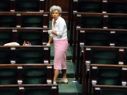 Kto przestrzelił szybę w biurze Nelli Rokity? Mają trop