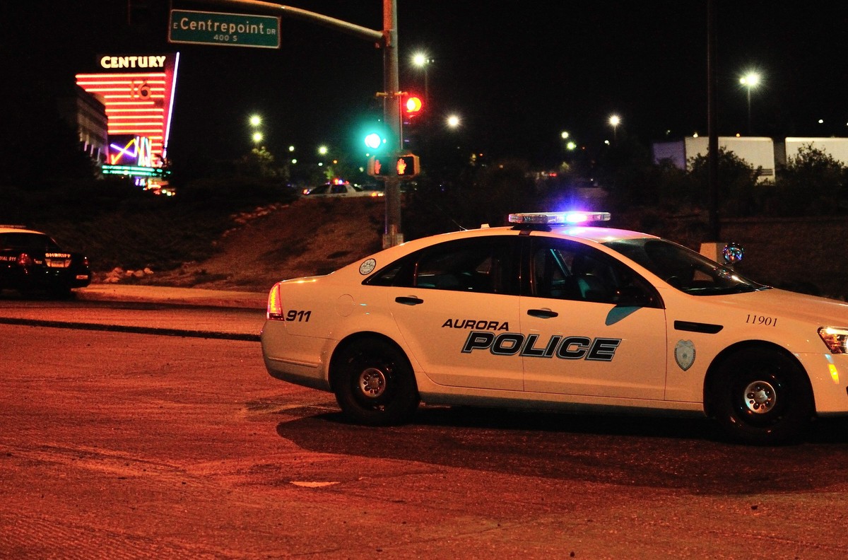 Miejsce strzelaniny w miejscowości Aurora