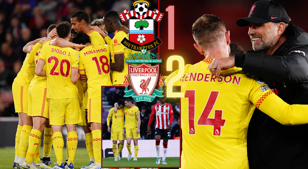 Social media reactions as Liverpool defeat Southampton to keep title hopes alive