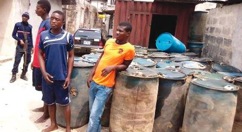 NSCDC arrests 2 suspected oil pipeline vandals in Delta