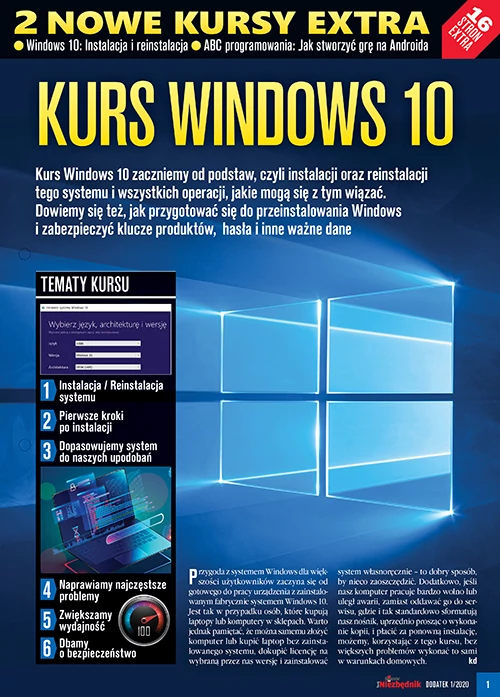 Kurs Windows 10 w Niezbędniku