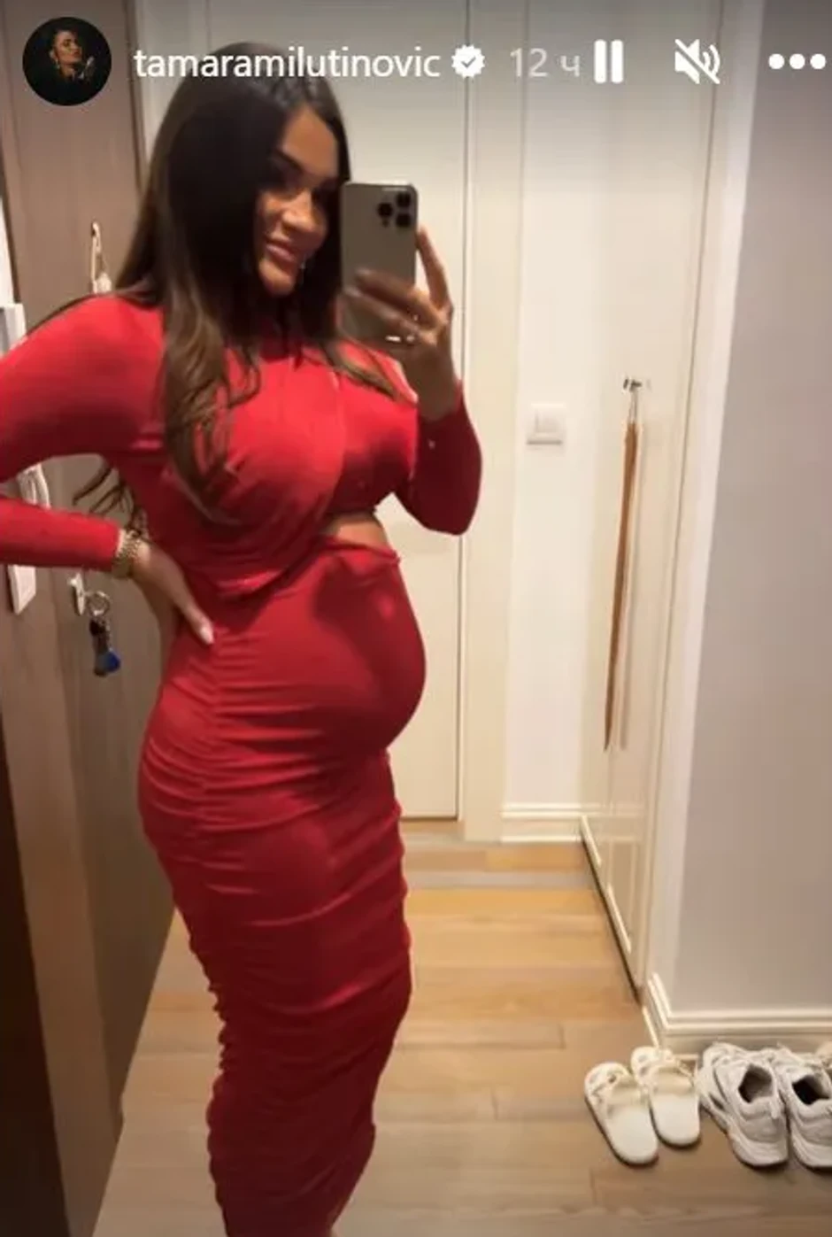 Trudna Tamara Milutnović