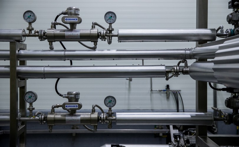 Zbudowana za ok. 18 mln zł instalacja zwiększy możliwości produkcyjne firmy umożliwiając m.in. ekspansję krajową i zagraniczną.<br><br> (mr) PAP/Andrzej Grygiel