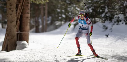 MŚ w biathlonie. Świetny start Polki. Do brązu zabrakło trzech sekund