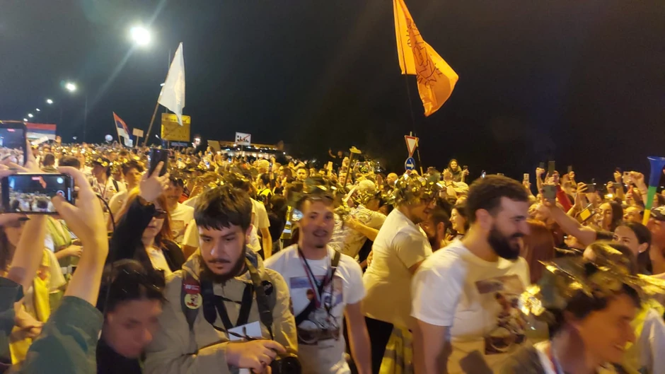 Ceremonija svečanog dočeka studenata biciklista