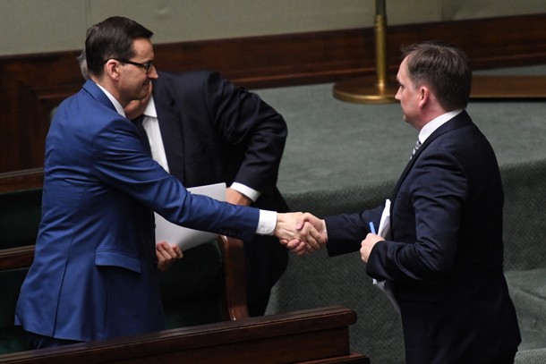 Mateusz Morawiecki i Zbigniew Ziobro