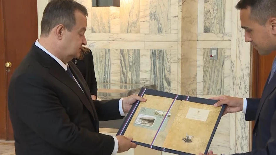 Ivica Dačić u poseti Rimu