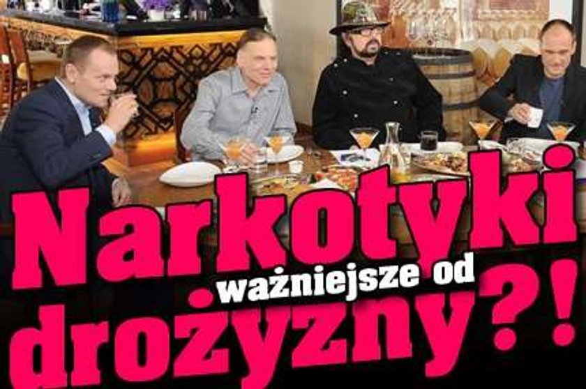 Narkotyki ważniejsze od drożyzny?!