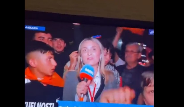 Uključenje novinarke iz Ankare