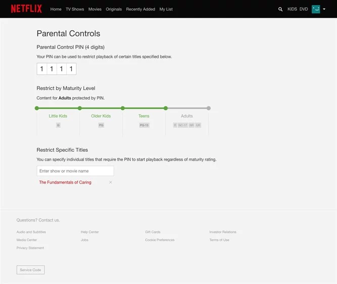 Netflix pozwoli na blokowanie PIN-em konkretnych produkcji
