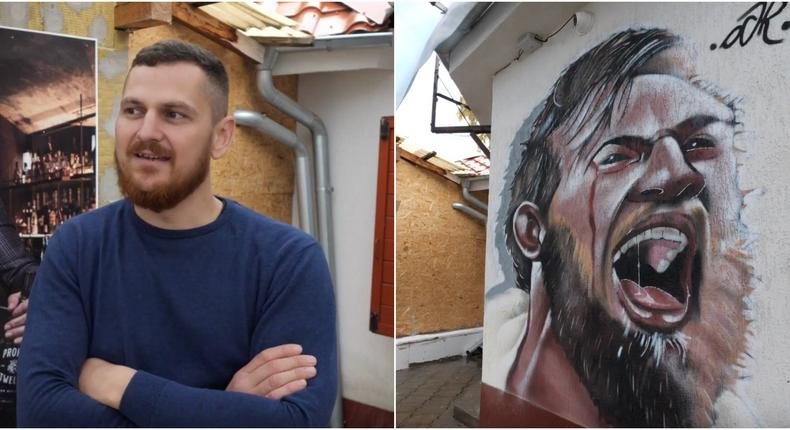 Conor McGregor Lookalike