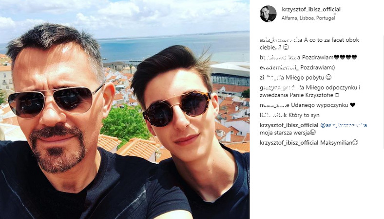 Krzysztof Ibisz na Instagramie