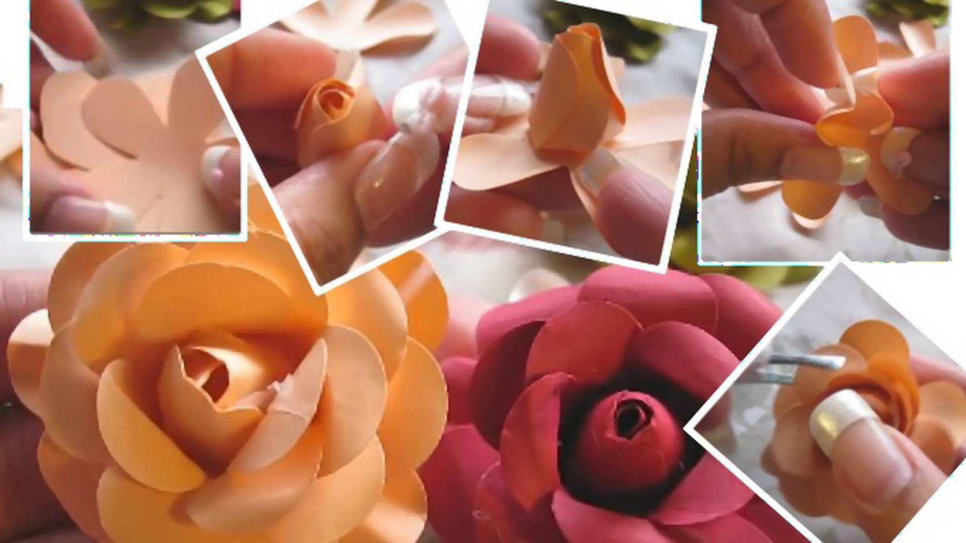DIY: róże z papieru na 3 sposoby. Niebanalny ręcznie robiony prezent na Dzień Matki!