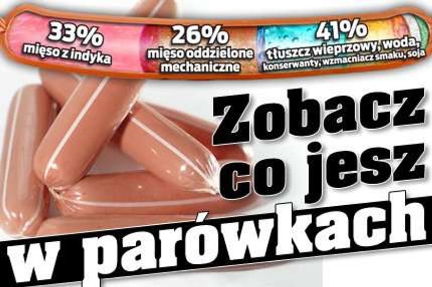 Zobacz co jesz w parówkach. O fuuu!