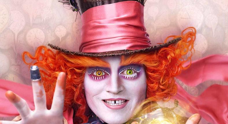 Johnny Depp is Hatter in 'Alice Through the Looking Glass.