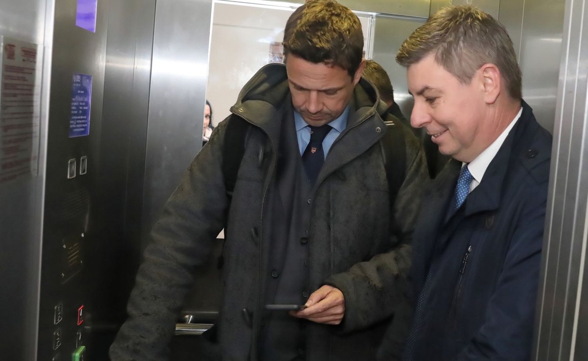 Rafał Trzaskowski i Jan Grabiec