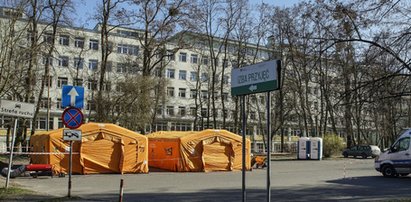 Uwaga! Oto nowa poczekalnia przy szpitalu zakaźnym!