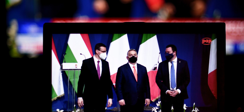 Finał spotkania Morawieckiego, Orbana i Salviniego. "Czas na renesans Europy"