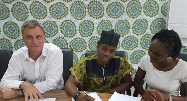 Korede Bello renews contract with textile company