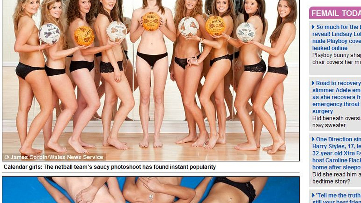 Siatkarki ze studenckiego zespołu Bristol University postanowiły podreperować kasę klubową biorąc udział w sesji do seksownego kalendarza.