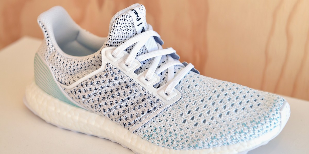 Buty Adidas Parley produkowane są z materiałów wyłowionych z oceanów