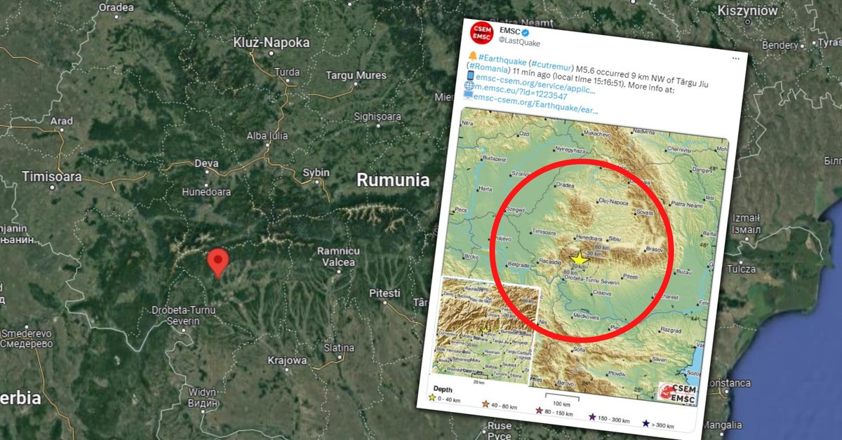 Ziemia znów się zatrzęsła. Rumunia wstrzymała oddech