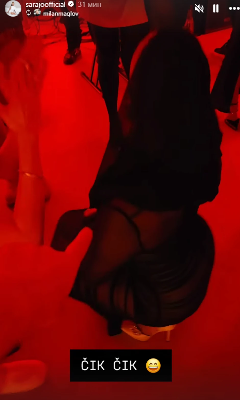 Žurka na rođendanu Dunje Jovanić