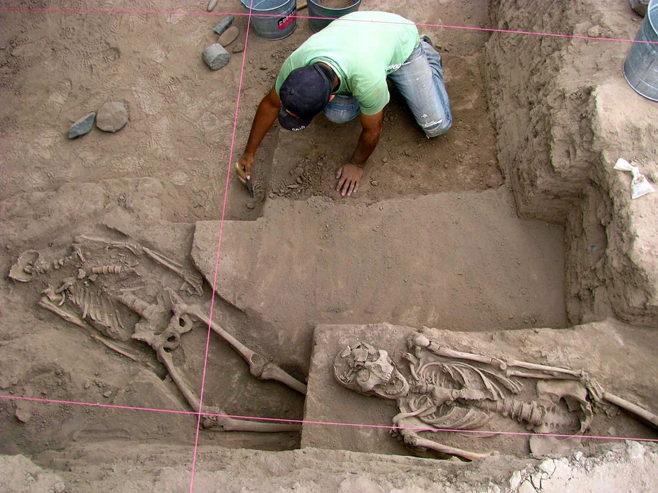 Iskopavanje u Meksiku