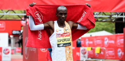 Maratończyk Eliud Kipchoge chce wstrząsnąć światem. Pobije kosmiczny rekord?